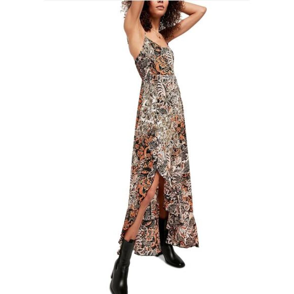 free people forever yours smocked maxi dress
